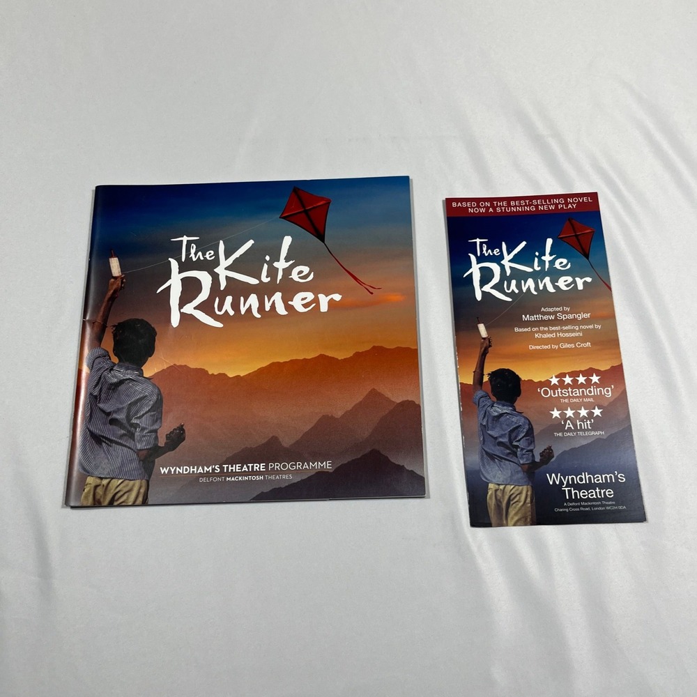Wyndham's Theatre The Kite Runner Programme Play Souvenir
